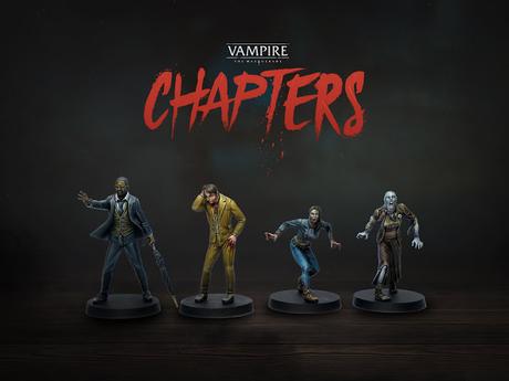 Miniaturas de VtM Chapters, pintadas por Ángel Giráldez (Studio Giráldez)