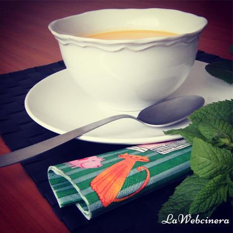 Crema de calabaza infusionada Crema de calabaza infusionada