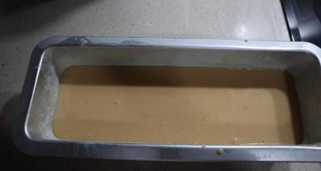 Molde para hacer el bizcocho en el horno