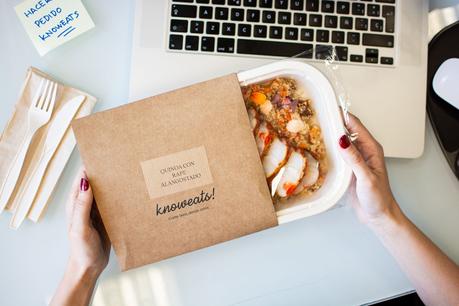 Knoweats, la startup española de comida a domicilio saludable con envases 0% plásticos