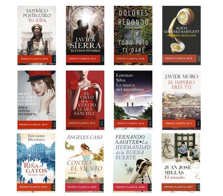 Las portadas de las novelas ganadora y finalista del Premio Planeta 2019