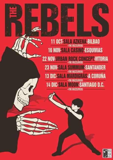 The Rebels anuncian nuevas fechas en 2019 The Rebels anuncian nuevas fechas en 2019