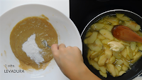 TARTA DE MANZANA EN LA SARTÉN