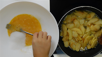 TARTA DE MANZANA EN LA SARTÉN