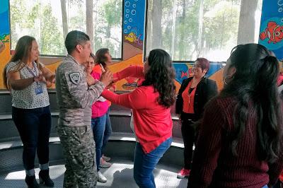 IMPARTEN TALLER DE DEFENSA PERSONAL A SERVIDORAS PÚBLICAS