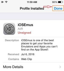 Descargar iOSEmus para iOS | Instale iOSEmus en iPhone, iPad No Jailbreak