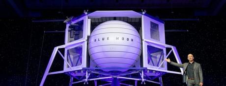 Blue Origin anuncia el equipo para la mision lunar  de la NASA  Artemis 2024