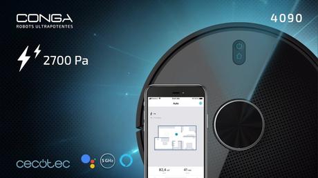 Conga 4090: El mejor robot de limpieza del 2019