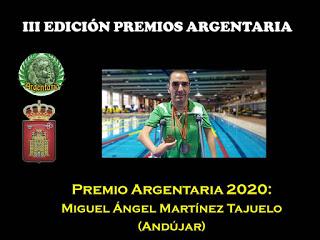 Premio Argentaria 2020 a D. Miguel Ángel Martínez Tajuelo