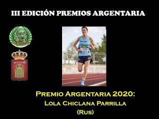 Premio Argentaria 2020 a Dña. Lola Chiclana