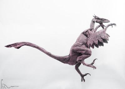 El origami antediluviano de Adam Tran