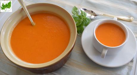 Crema de Tomate con Hierbas Aromáticas