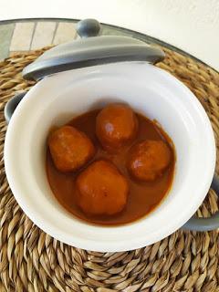Albóndigas en salsa - Sin lácteos, sin huevo y sin gluten Albóndigas en salsa - Sin lácteos, sin huevo y sin gluten