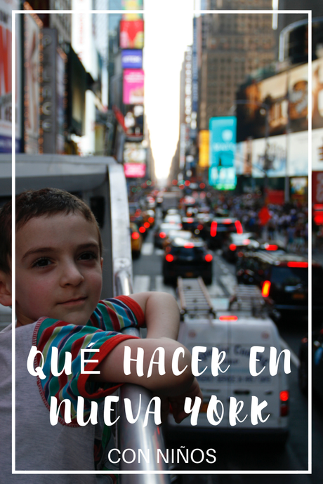 Qué hacer en Nueva York con niños