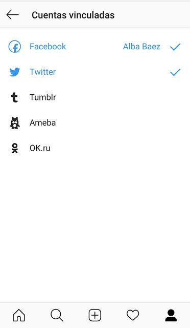 Como vincular instagram con facebook