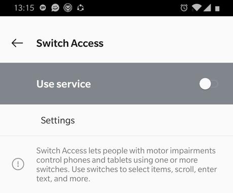 Cómo usar Android Switch Acceso para controlar su teléfono con interruptores