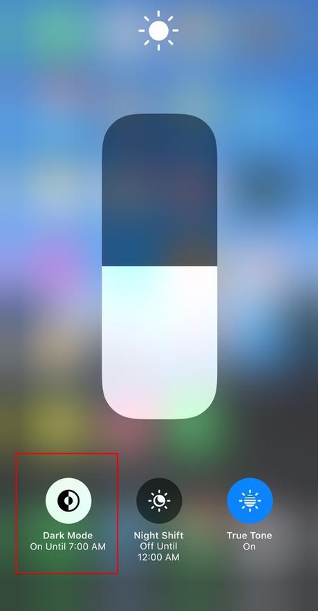 Cómo habilitar el modo oscuro en iOS 13