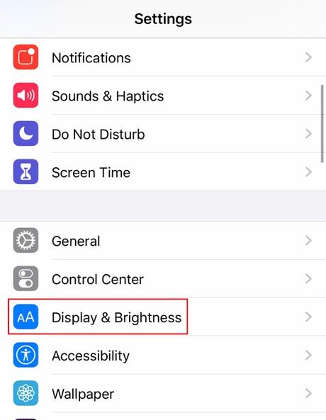 Cómo habilitar el modo oscuro en iOS 13