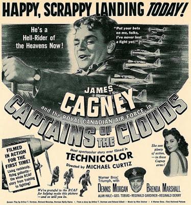 CAPITANES DE LAS NUBES  (Captains of the Clouds) (USA, 1942) Aventuras, Bélico