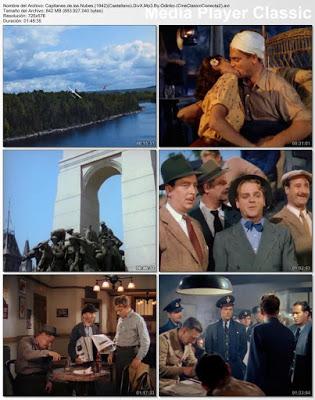 CAPITANES DE LAS NUBES  (Captains of the Clouds) (USA, 1942) Aventuras, Bélico