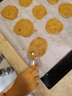 Cookies de calabaza y chocolate - Veganas, sin gluten, sin frutos secos Cookies de calabaza y chocolate - Veganas, sin gluten, sin frutos secos