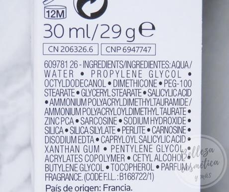 Opinión Effaclar K | Tratamiento renovador antioxidante antisebo La Roche Posay