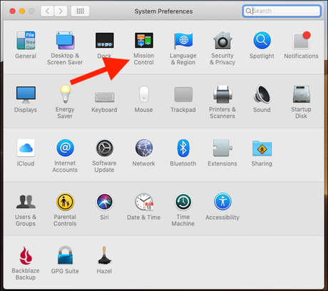 Cómo habilitar el panel en macOS Mojave