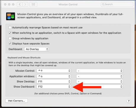 Cómo habilitar el panel en macOS Mojave