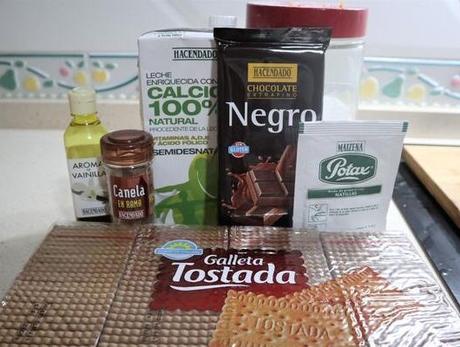 Tarta de Galletas y Chocolate en Thermomix ® ¿Qué ingredientes necesito para hacer tarta de galletas en Thermomix?