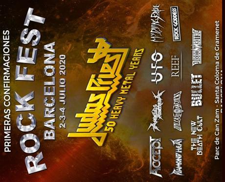 JUDAS PRIEST LIDERA LAS PRIMERAS CONFIRMACIONES DE ROCK FEST BARCELONA 2020
