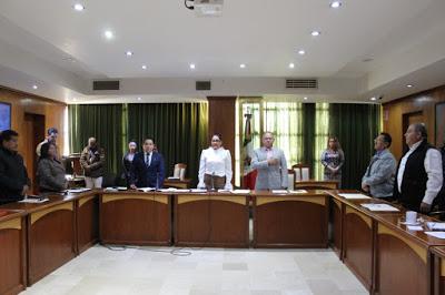 EN EL CABILDO DE TEXCOCO SE RINDIÓ HOMENAJE AL ALCALDE DE VALLE DE CHALCO FRANCISCO TENORIO CONTRERAS