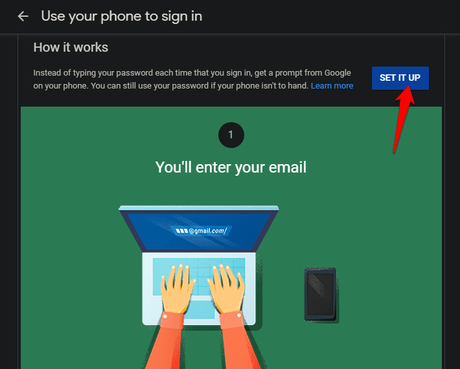Cómo usar el teléfono Android para verificar el inicio de sesión de Google en iOS con 2SV