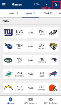 Cómo transmitir NFL Game Pass en Chromecast Connected TV [2019]