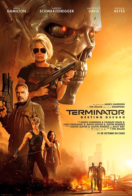 Terminator: Destino oscuro póster de Terminator: Destino oscuro