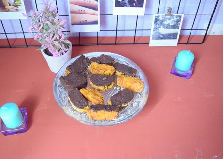 Biscottis Veganos de Calabaza y Chocolate Biscottis Veganos de Calabaza y Chocolate