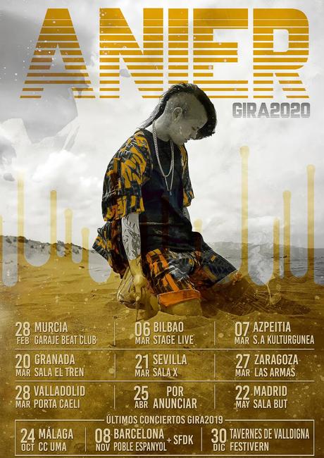 ANIER publica las primeras fechas de su gira para 2020 y despide el 2019 ANIER publica las primeras fechas de su gira para 2020 y despide el 2019