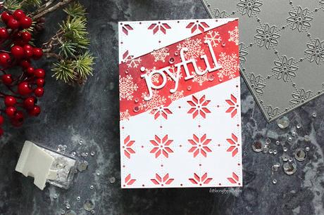 White and Red Christmas Card
