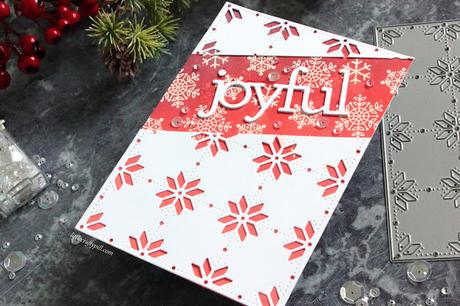 White and Red Christmas Card