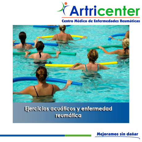 Artricenter : Ejercicios acuáticos y enfermedad reumática: