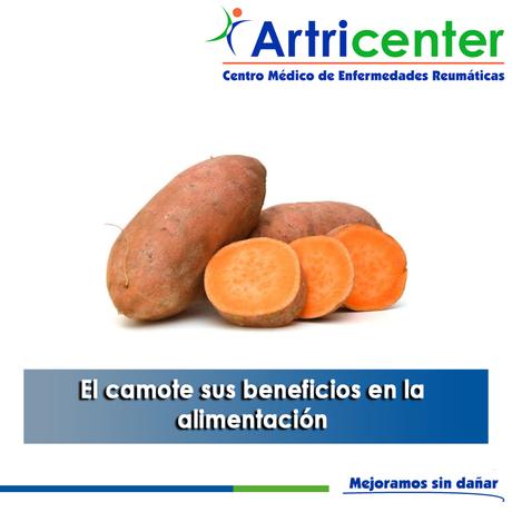 Artricenter: El camote sus beneficios en la alimentación