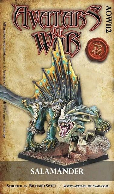 Novedades AoW: Asesino Halfling y Salamandra Novedades AoW: Asesino Halfling y Salamandra