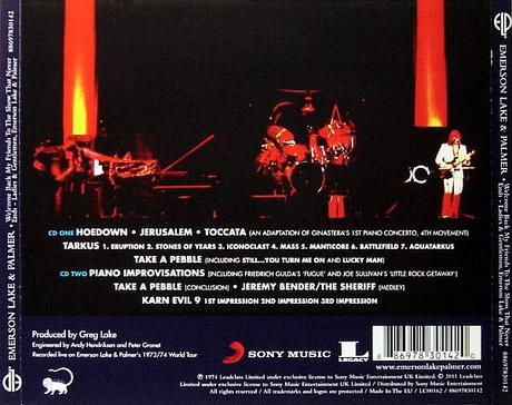 Emerson Lake and Palmer - Welcome Back My Friends to the Show That Never Ends (1974)