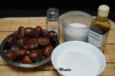 Receta de crema de castañas dulce Receta de crema de castañas dulce