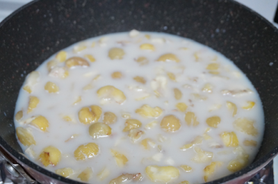 Receta de crema de castañas dulce Receta de crema de castañas dulce