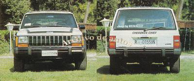 Jeep Cherokee Chief con mecánica Renault