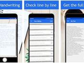 mejores aplicaciones escritura mano texto (Android iPhone) 2020