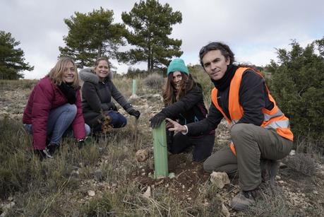 Mustela planta hoy 1.167 árboles,  cifra de los bebés nacidos durante el Día del Medio Ambiente