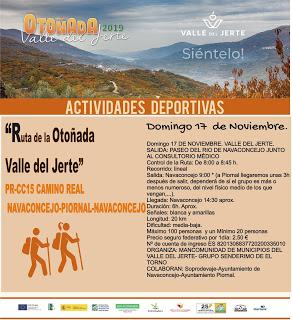 Marcha de senderismo de la Otoñada 2019