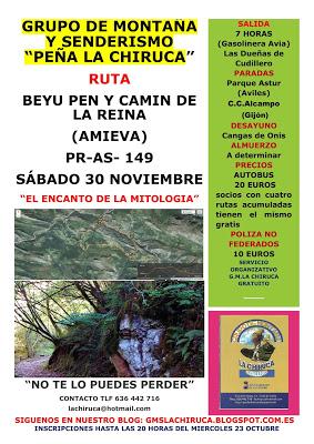 RUTA BEYU PEN Y CAMIN DE LA REINA