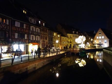 Colmar en Navidad: Un paseo nocturno por un escenario de película.